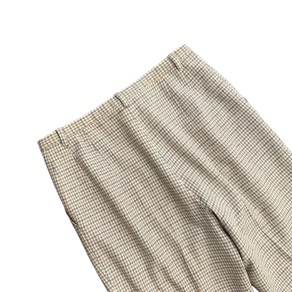 Pendleton Vintage Wool Pants Houndstooth Straight… - image 9